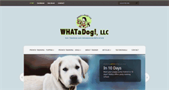 Desktop Screenshot of itrainpups.com