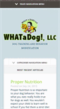 Mobile Screenshot of itrainpups.com